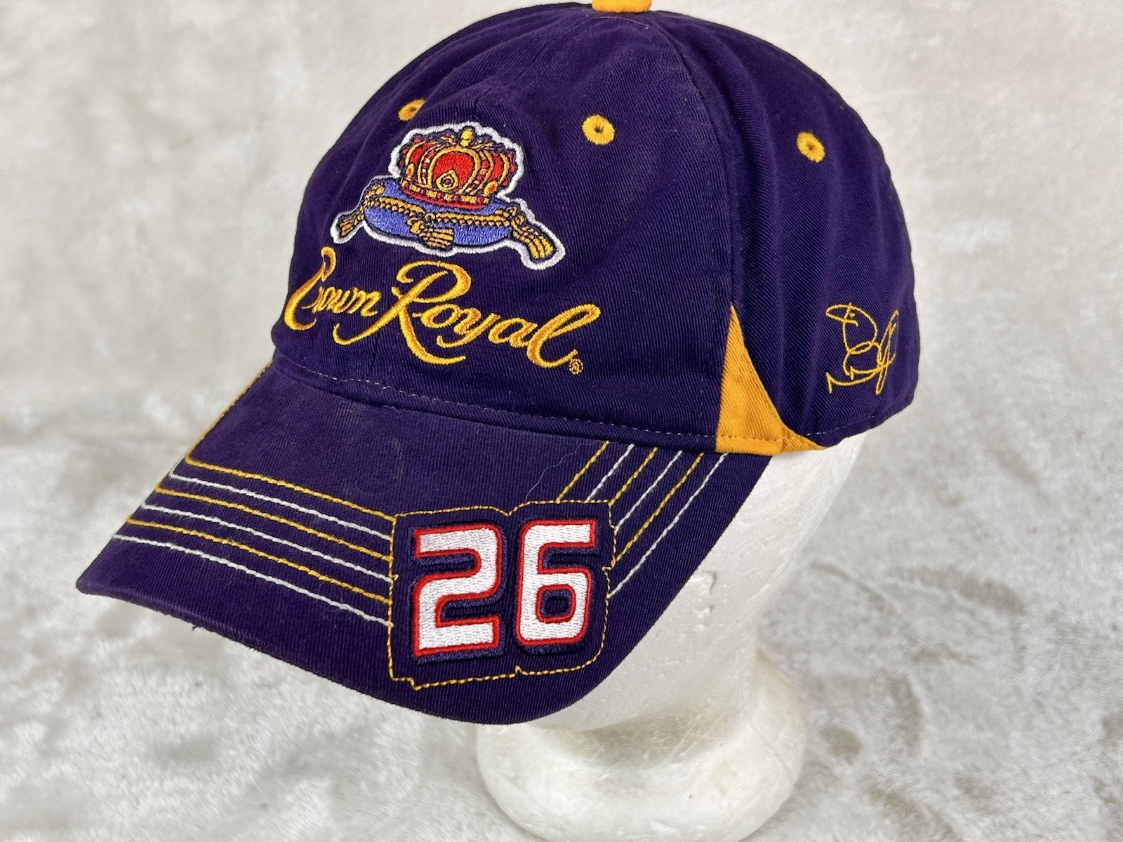 Crown Royal Nascar Roush Fenway Racing Chase Authentic Cap Hat Baseball